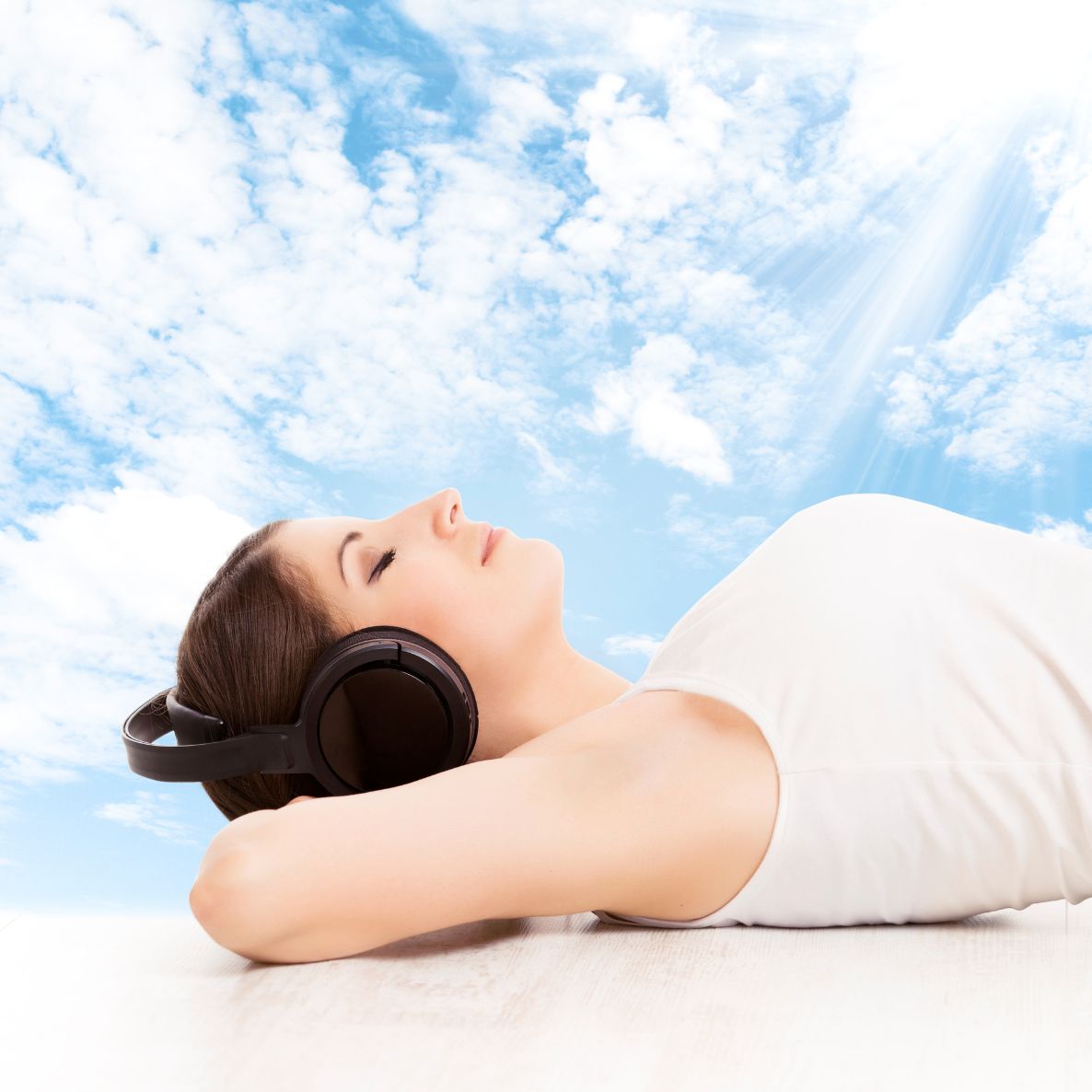 528hz Music on headphones can heal your life