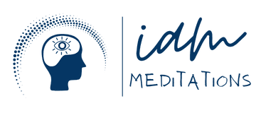 I Am Meditations official logo wide form
