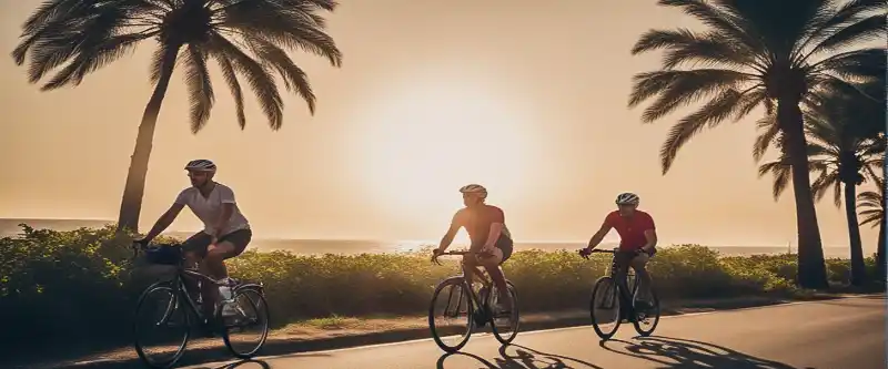 Bicycle ride by a beautiful beach can help raise your mood and build your confidence. Having a friendly support system can motivate and inspire you. Find out more @ i-am-meditations.com